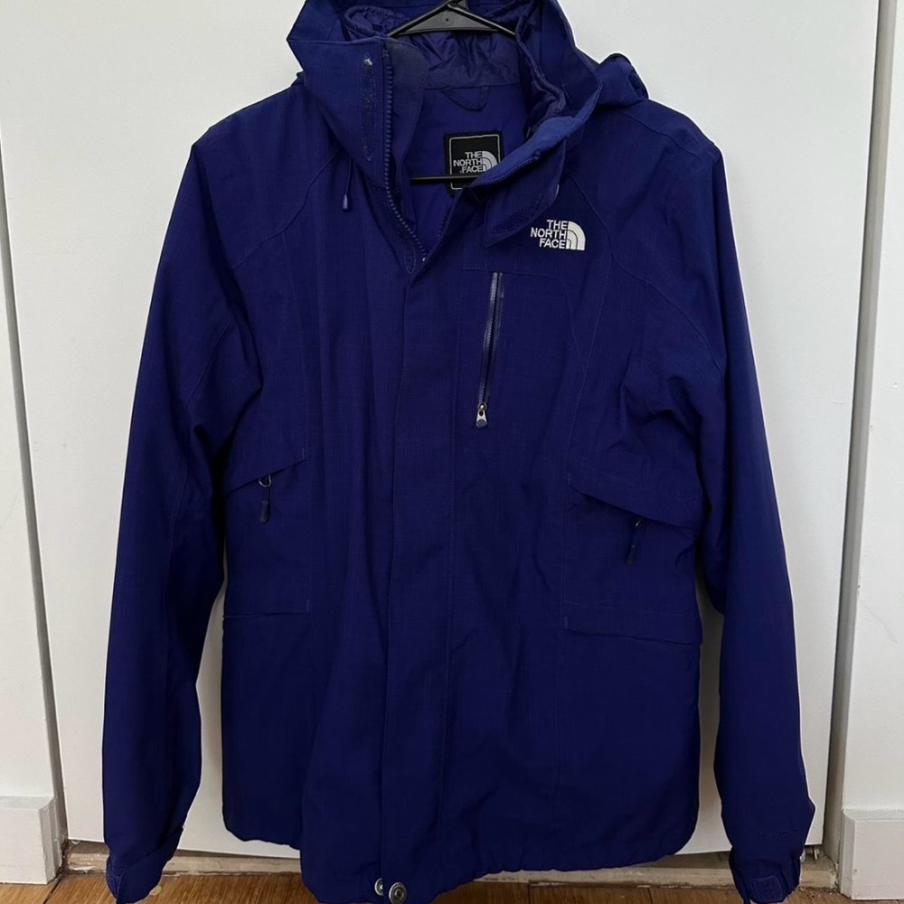 Blue/Purple Northface with Removable Inner Jacket